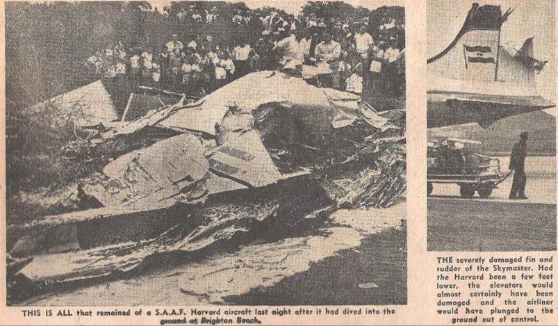 A newspaper article of a crashed military vehicle

Description automatically generated