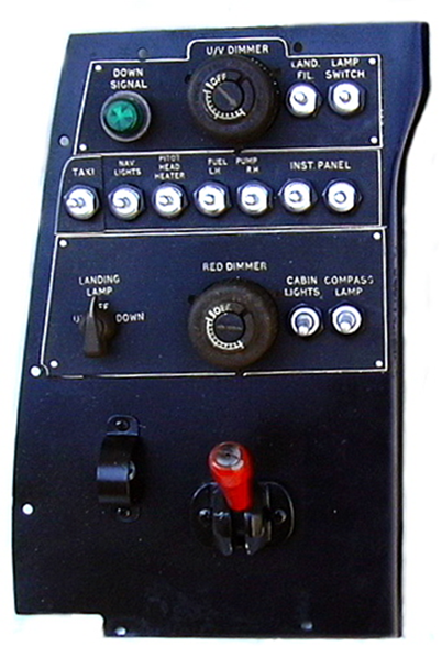 A control panel with switches and switches

Description automatically generated